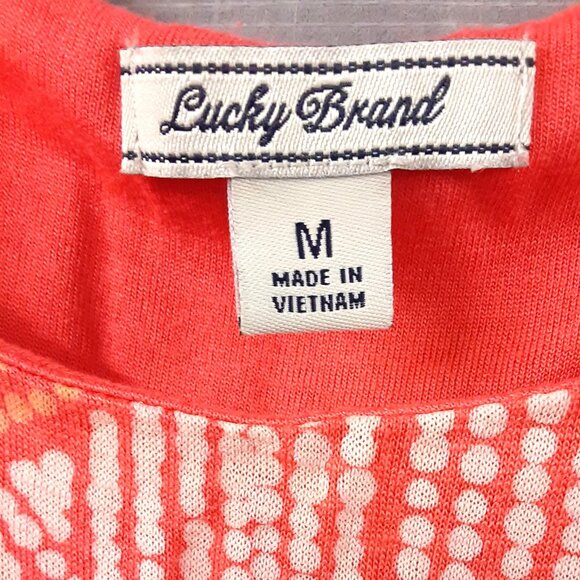 Lucky Brand Sleeveless Long Dress Size MEDIUM, Lined, Bottom Slit, Pockets - Picture 2 of 11